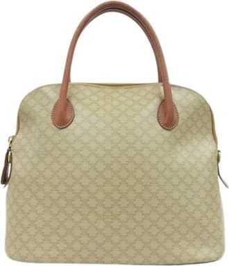 Celine Pre-owned Handbags, female, Beige, Size: ONE SIZE Pre-owned Vintage Plastic Handbag