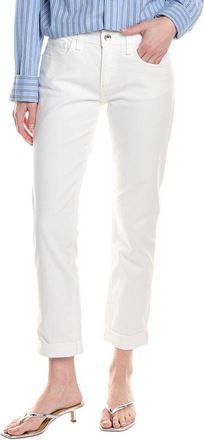 Rag & Bone Rag & Bone Dylan Low-Rise Boyfriend White Jean