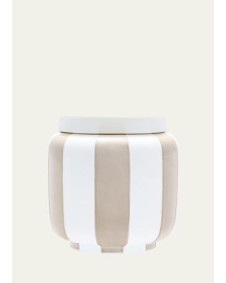 Ginori 1735 Officina Ultra Stripes 7.5 Vase with Lid