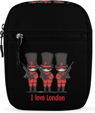 Generic British London Soldier Guards Crossbody Bag Adjustable Satchel Cute Shoulder Bag Lightweight Sling Bags