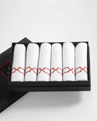 Haremlique Istanbul Topkapi Linen Guest Towels, Set of 6