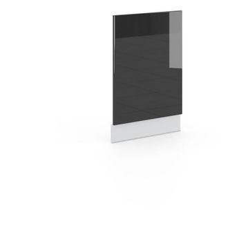 Vicco Panel Frontal Fame-line, Antracita Alto Brillo, 45 Cm Sin Encimera