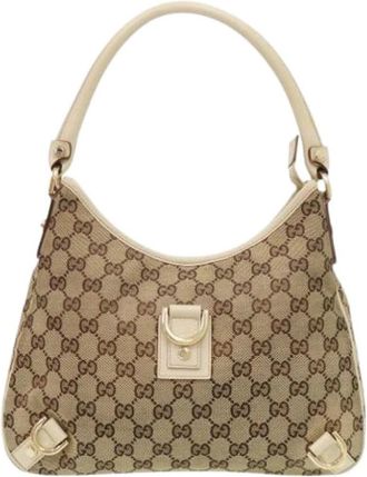 Gucci Pre-owned Vintage Shoulder Bag - Dames - Vintage Schoudertas - Veelkleurig - ONE Size - Leer - Vintage