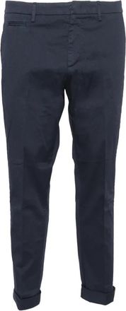Dondup Pantalone Joe - Heren - Slim Fit Broeken - Blauw - W31 - Katoen - Broeken
