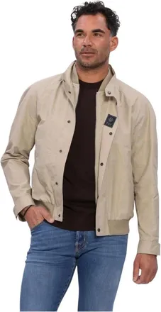 Fay Jassen, Heren, Beige, L, Gentleman Racing Bomber