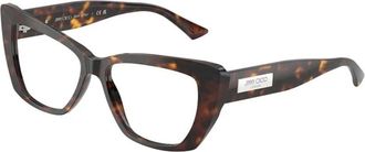 Jimmy Choo London Optical Frame - Dames - Brillen - Bruin - 54 MM - Accessoires