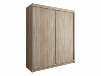 Mirjan24 Mobilier1 - Armario Dover 108, Roble Sonoma, 200x200x62cm, Puertas De Armario: Correderas, N&uacute;mero De Estantes: 0, Led