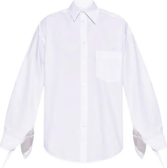 Balenciaga Camicia in popeline - Bianco