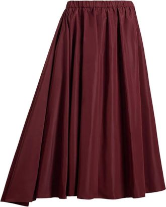 Patou Gonna midi asimmetrica - Marrone