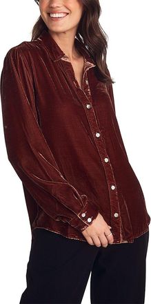 Bella Dahl Silk- Blend Classic Shirt