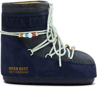 Moon Boot x Guest In Residence Icon Low Boot in Midnight/Grey at Nordstrom, Size 36