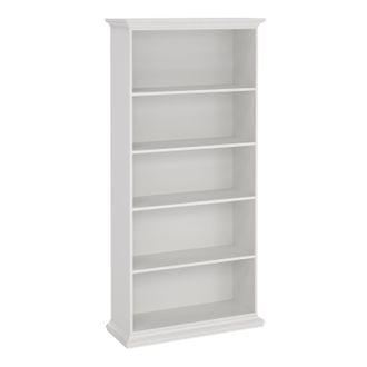 Furniture To Go Paris Tall Bookcase in White