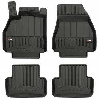 OEM Alfombras, Felpudos, Felpudos De Goma, Renault Megane 2 2002-2008, Canaleta 3d