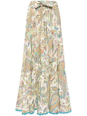 Etro Katoenen rok met paisley-print - Veelkleurig