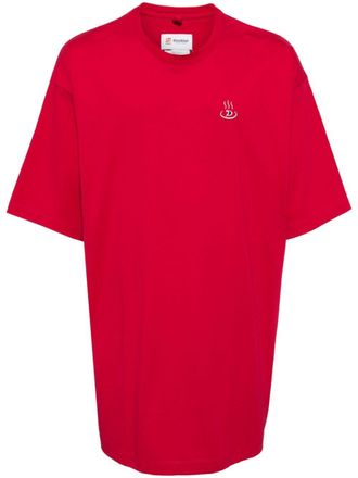 Doublet Onsen Noren cotton T-shirt - Red