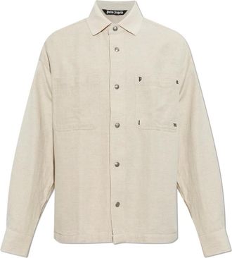 Palm Angels Uomo, Magliette, Beige, S, new