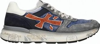 Premiata Suede Trim Lace Up Sneakers