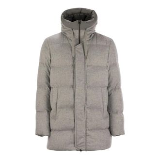Herno Cashmere And Silk Down Jacket