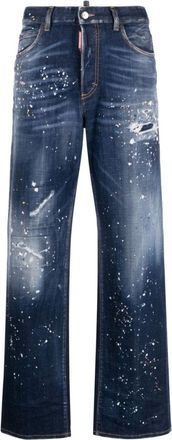 Dsquared2 Blue Distressed Jeans