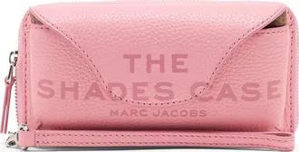 Marc Jacobs The Shades Leather Sunglasses Wristlet in Ribbon Pink at Nordstrom