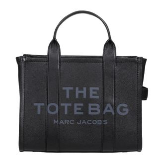 Marc Jacobs Shopping Bags, female, Black, ONE SIZE, The Leather Medium Tote Bag