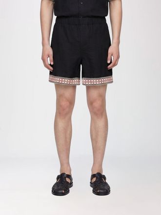 Commas Pantaloncini Trim Resort in misto lino