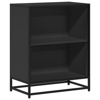 vidaXL Vidaxl - Estanter&iacute;a Librer&iacute;a Madera Ingenier&iacute;a Negra 60x35x76 Cm
