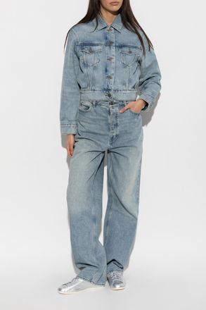 Fear of God Denim Jacket, Womens, Blue