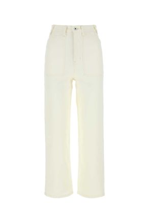 Kenzo Ivory Denim Jeans