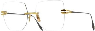 Dita Eyewear Embra Demo Square Ladies Eyeglasses DTX155-A-01 58