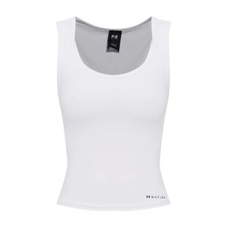 P.E Nation Refine Scoop Tank - Sport - Mujer - Blanco - XS