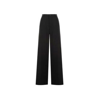 Balenciaga Wool Flared Pants