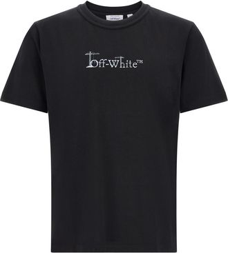 Off-white Black Logo Crew Neck T-Shirt