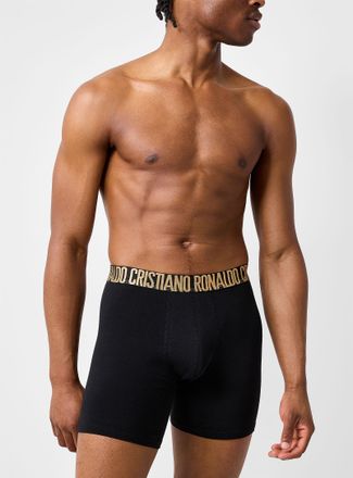 CR7 Cristiano Ronaldo Mens 6 gold-band stretch boxer brief Cotton