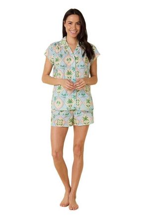 The Cats Pajamas Voile Short Set in Palmetto Bay at Nordstrom, Size X-Small