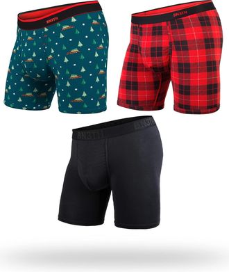 BN3TH Super Soft Mens Underwear - with 3D Comfort Support Pouch | Sweat Wicking Modal Fabric & Chafe-free Seamless Finish (as8, alpha, l, regular, regular, 