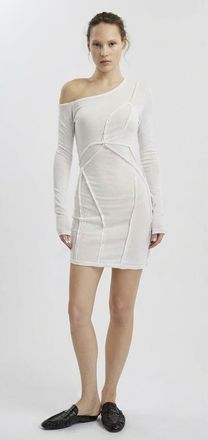 Mother of All Pepper Mini Dress Off Shoulder in White at Nordstrom, Size X-Small