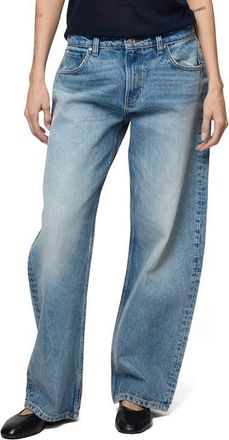 EB Denim Shifter Bowed Wide Leg Jeans in Luca at Nordstrom, Size 27