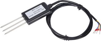 OEM Sensor De Temperatura Y Humedad Del Suelo 2 En 1 De 0-10 V Transmisor De Sensor De Humedad Del Suelo