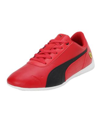 Puma Unisex Ferrari Neo Cat Trainers, Rosso Corsapuma Black 307548 02, 10.5 UK