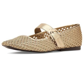 Naturalizer Cosmic Womens Flat Shoes Tan Champagne : 7.5 W (C), Leather/Suede/Synthetic