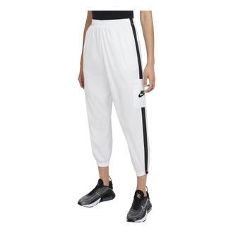 Nike (WMNS) Nike Sportswear Woven Pants White Black CJ7347-100