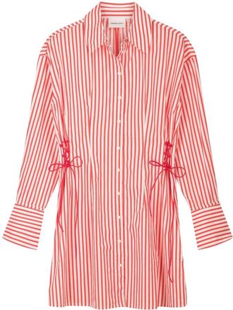 Fab By Fabienne Chapot Coletta Shirt Stripe Dress - Dames - Shirt Kleedjes - Veelkleurig - XS - Katoen - Kleedjes