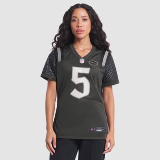 Nike Garrett Wilson New York Jets Rivalries Collection Womens Nike Womens NFL Game Jersey in Green | 67NW0G6672F-GTF