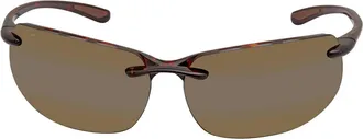 Maui Jim Banyans HCL Bronze Rectangular Unisex Sunglasses H412-10 70