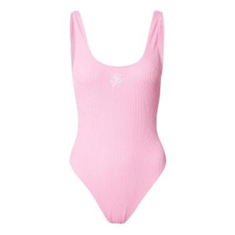 Tommy Hilfiger One-piece, female, Pink, Size: L Scoop Back One-piece