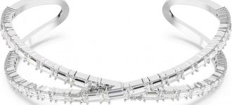 Swarovski Womens 5677627 Ladies Hyperbola Bracelet - Silver