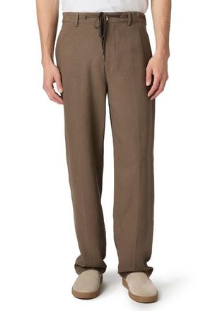 Paige Tiano Tie Waist Pants in Dark Clove at Nordstrom, Size 32