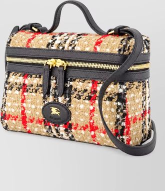 Burberry bloomsbury synthetic clutch bag