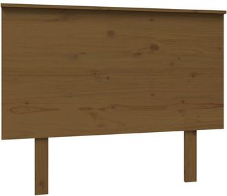 vidaXL Cabecero De Cama Madera Maciza De Pino Marr&oacute;n Miel 104x6x82,5cm Vidaxl